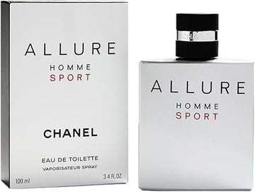 Allure Sport by Chanel for Men, Eau De Toilette Spray, 3.4 Ounce